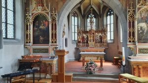 Sängerin an Trauung in Busskirch Jona-Rapperswil.
