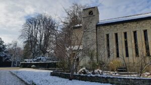 Tannsteinkapelle auf dem Friedhof in Thalwil.
