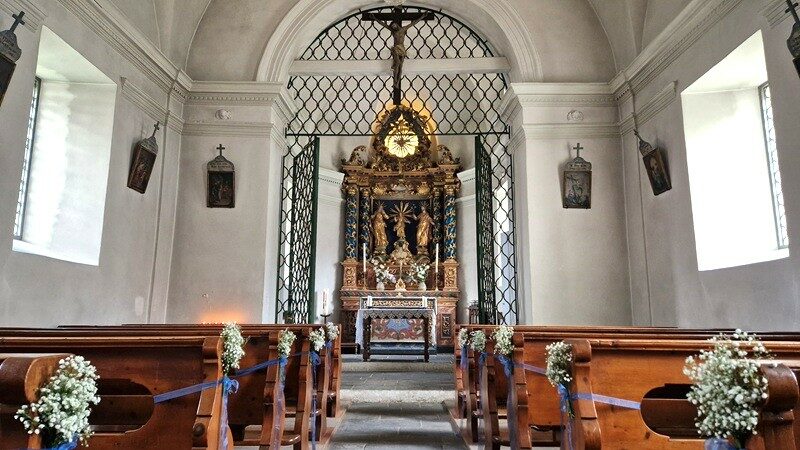 Mein Auftritt als Taufsängerin in Zermatt.