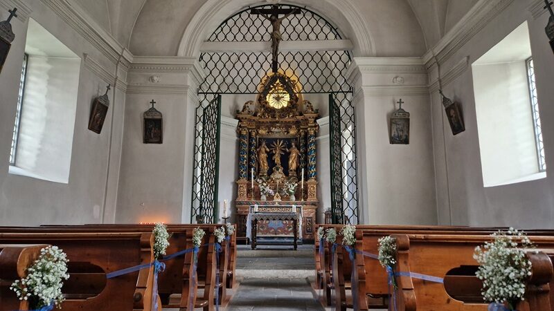 Mein Auftritt als Taufsängerin in Zermatt.