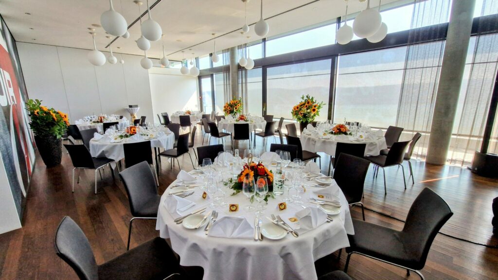 Sängerin Natalie Gozzi für Ihre Geburtstagsfeier im Hotel Belvoir in Rüschlikon.