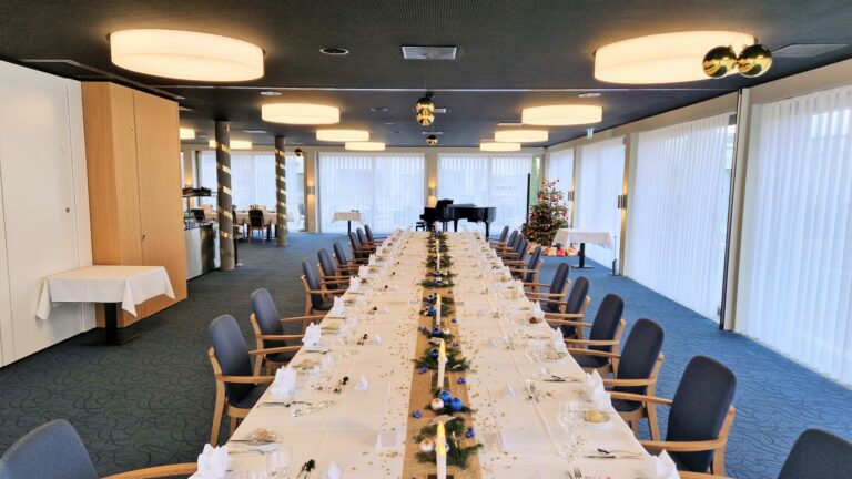 Natalie Gozzi singt an Weihnachtsfeier der Altersresidenz Tertianum in Horgen.