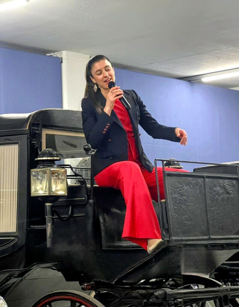 Konzert mit Gesang von Natalie Gozzi in Wabern b. Bern.